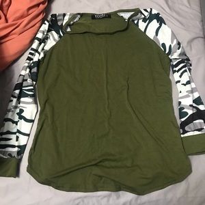 Two Yoins Brand shirts.